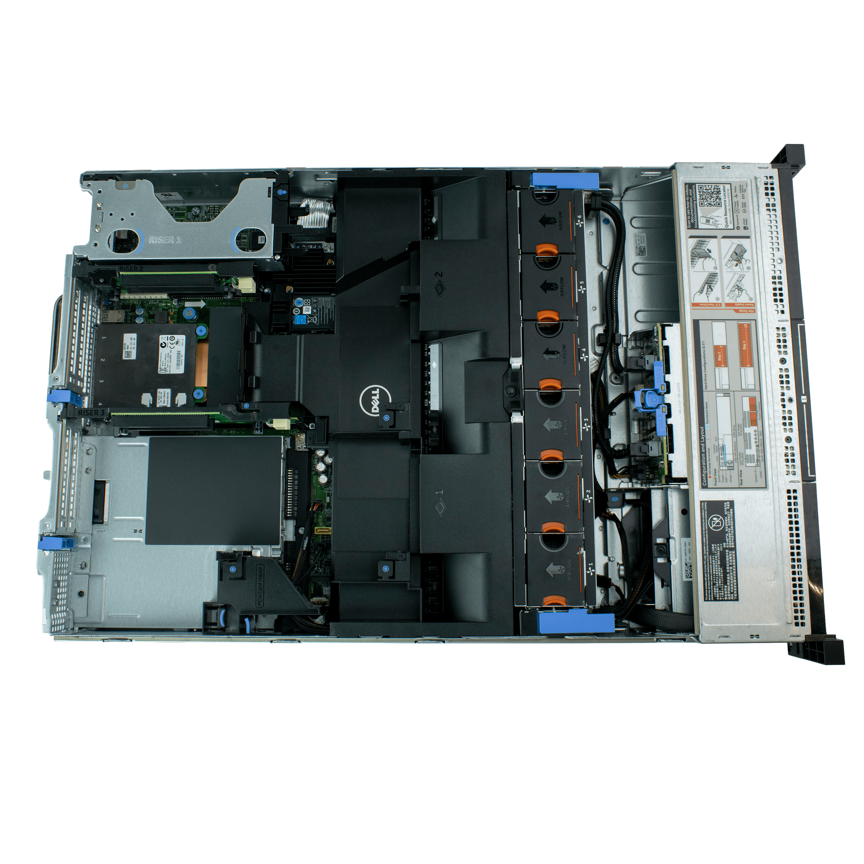 Сервер Dell PowerEdge R730 noCPU 24хDDR4 H730 iDRAC 2х1100W PSU Ethernet 4х1Gb/s 8х2,5" FCLGA2011-3 (4)